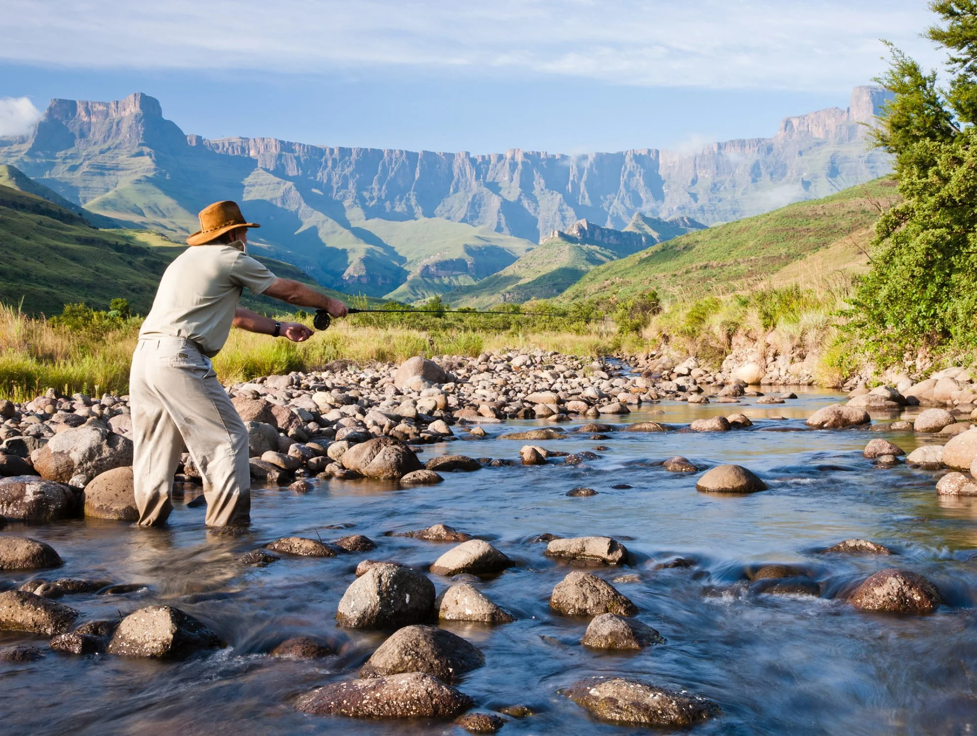 Guided Trout Fishing